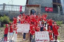 Dora e Pajtimi, turizmi kulturor, në kalanë e Drishtit